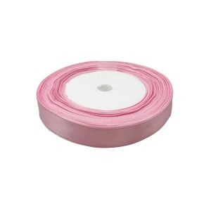 Satenska traka 1,5 cm × 22 m – Ashy (pepeljasto) roza