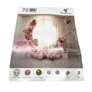 Set balona za izradu balon girlande u ružičasto-zlatnim tonovima