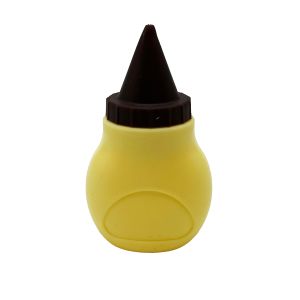 Silikonska bočica za preljeve i dekoriranje 13 × 8 cm – za čokoladu, karamel i glazure