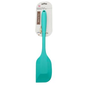 Silikonska špatula za tijesto i kremu 28 cm – tirkizna (S-078)
