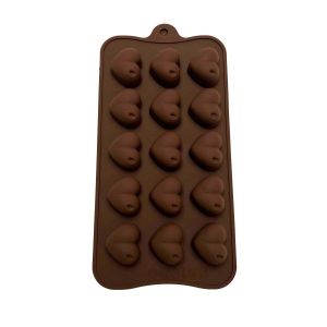 Silikonski kalup za praline – Srca 3 x 2 x 1,5 cm (HL189)