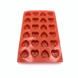 Silikonski kalupi s oblicima za izradu kolača, čokolada, sapuna, gipsanih  ili epoxy smola oblika 3x3cm