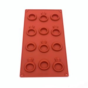 Silikonski kalupi s oblicima za izradu kolača, čokolada, sapuna, gipsanih  ili epoxy smola oblika 4cm