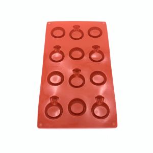 Silikonski kalupi s oblicima za izradu kolača, čokolada, sapuna, gipsanih  ili epoxy smola oblika 4cm