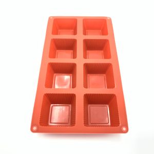Silikonski kalupi s oblicima za izradu kolača, čokolada, sapuna, gipsanih  ili epoxy smola oblika 6x6cm