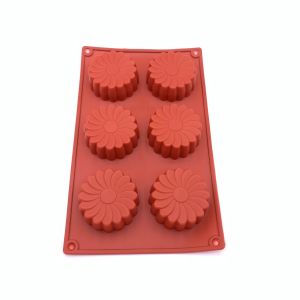 Silikonski kalupi s oblicima za izradu kolača, čokolada, sapuna, gipsanih  ili epoxy smola oblika 6,7cm