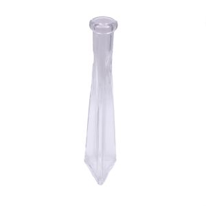 Staklena boca triangl 30×6,5 cm – elegantna boca za rakiju i likere