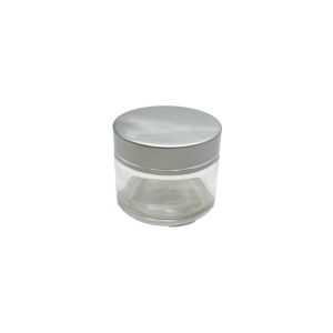 Staklena posudica za kreme 50ml – Elegantna teglica sa srebrnim čepom
