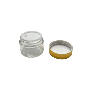 Staklena posudica za kreme 50ml – Elegantna teglica sa zlatnim čepom