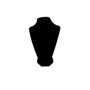 Stalak za nakit – bista crni baršun 27x18 cm