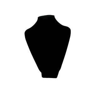 Stalak za nakit – bista crni baršun/velvet 27x21 cm