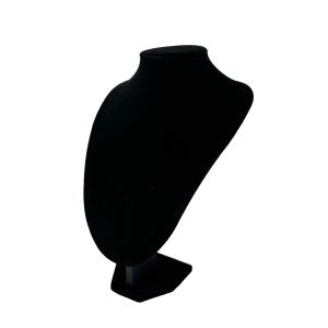 Stalak za nakit – bista crni baršun/velvet 29x22 cm