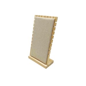 Stalak za nakit s tkaninom 25.5x15 cm – natur