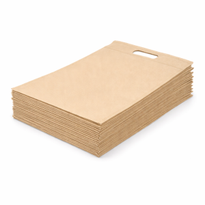 Torba za tisak 35x25 cm netkana PP laminirana vrećica za tisak - bež