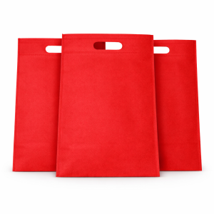 Torba za tisak 40x30 cm netkana PP laminirana shopping torba - crvena