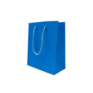 Ukrasna poklon vrećica 14 × 17 × 7 cm – Plava