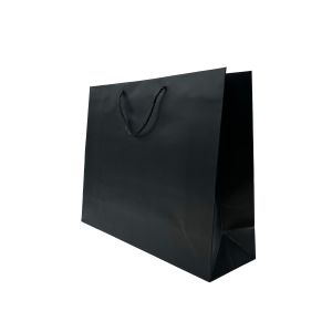 Ukrasna poklon vrećica 31 × 39 × 10 cm – Crna